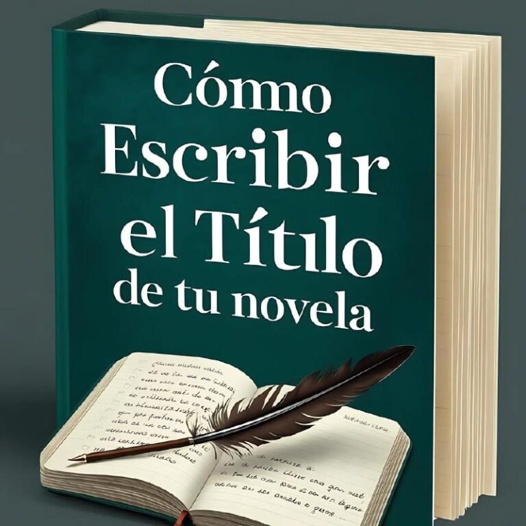 Cómo Escribir el Título de Tu Novela