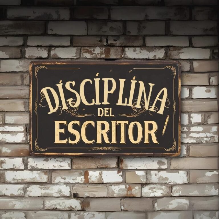 Disciplina y pasión del escritor