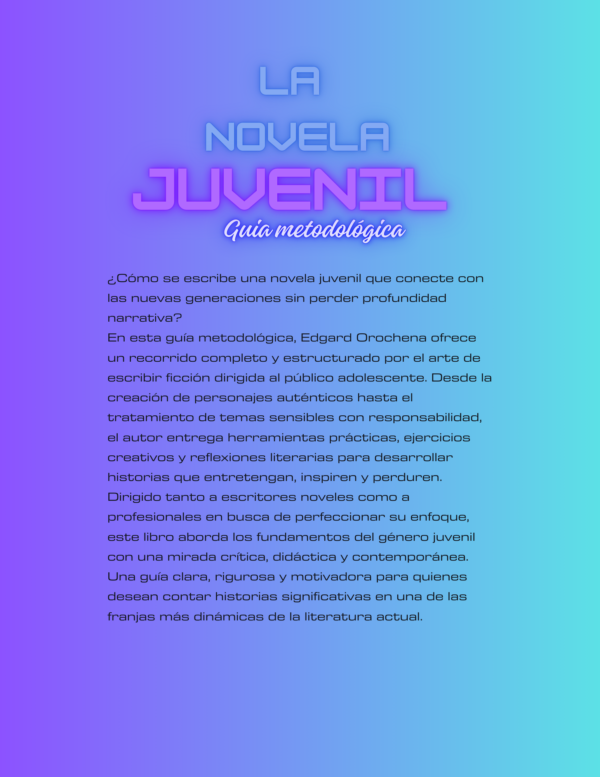 La Novela Juvenil: Guía Metodológica - Imagen 2